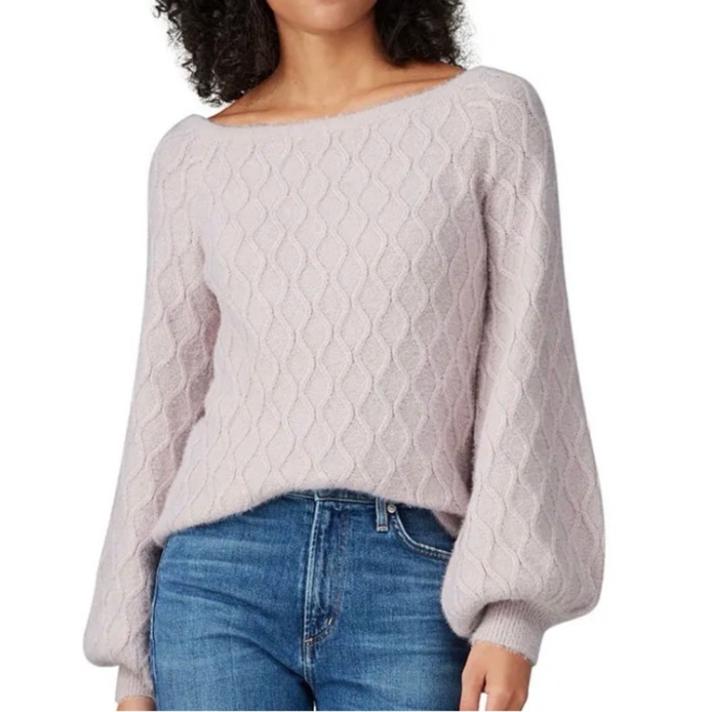 Keepsake FLAWED Fuzzy Knit Sweater Dilemma S